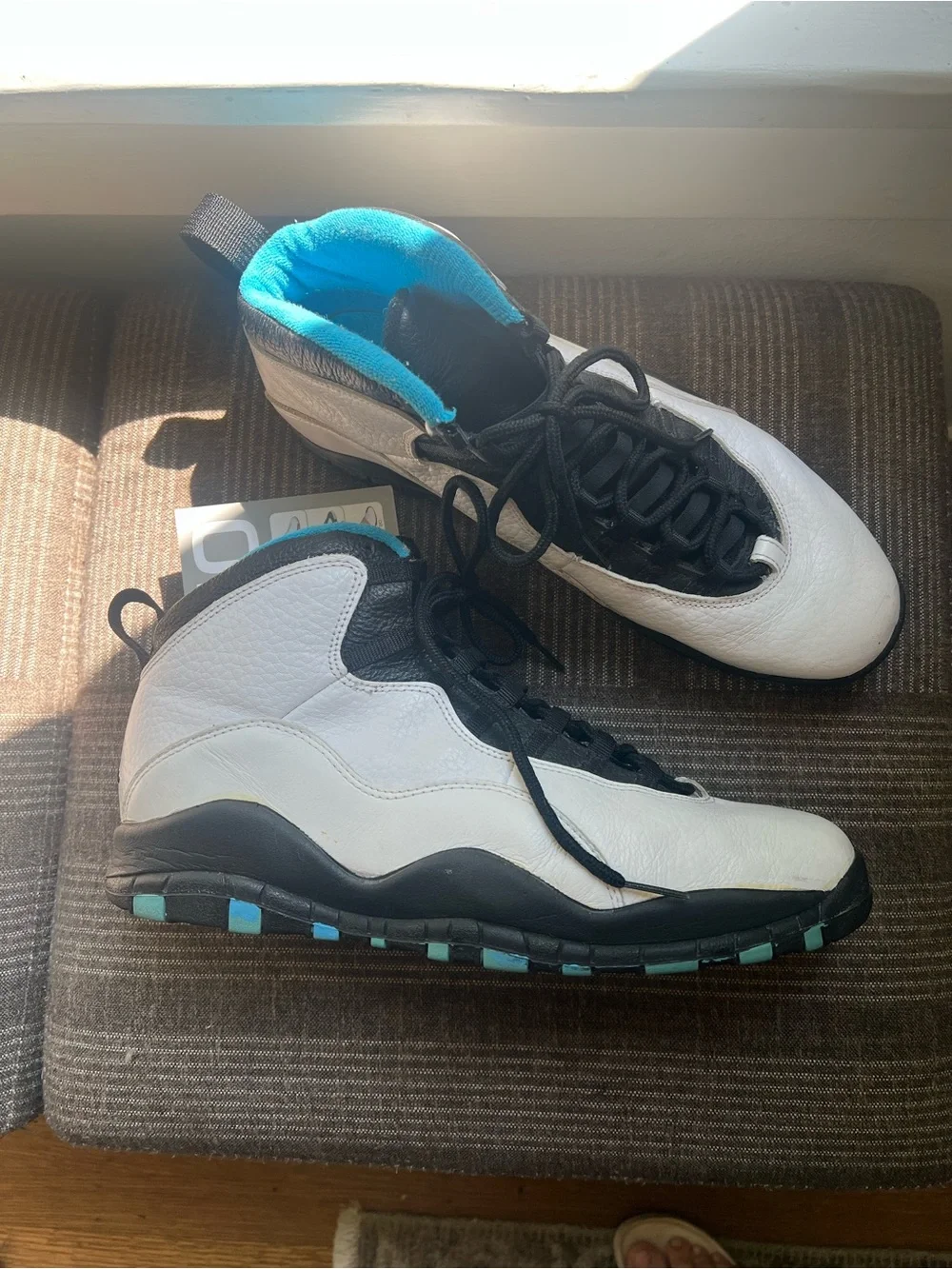Retro Jordan 10 powder blue